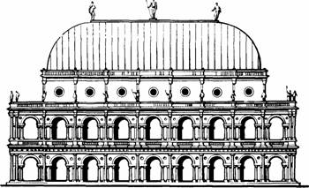 Архитектура: Ренессанс. Палаццо Публико в Виченце.1549 - 1614 А. Палладио