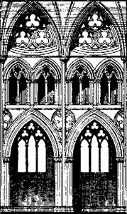 Архитектура: Готика. Система готического продольного корпуса в Лихфильдском соборе