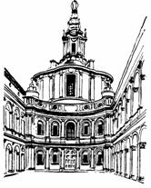 Архитектура: Барокко. Церковь Сант - Иво в Риме. 1660 г.