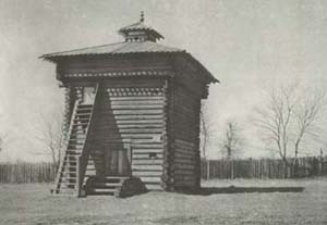 Башня    Братского    острога (музей “Коломенское”). 1652.