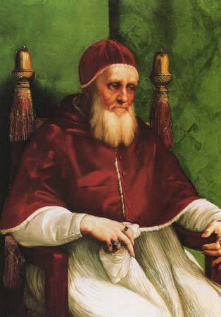 Рафаэль. Портрет папы Юлия