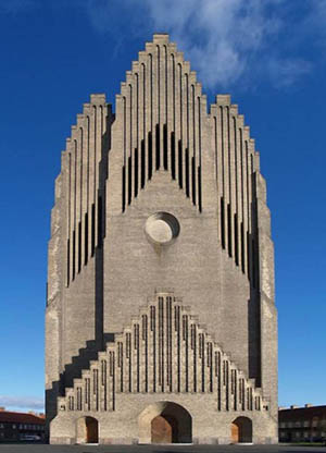 П.В. Енсен-Клинт, К. Клинт. Церковь Грундтвига в Копенгагене. 1921-1940
