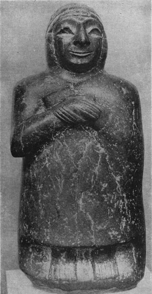 18. Статуэтка из Ура. Около 2500 г. до н. э. Лондон. Британский музей.