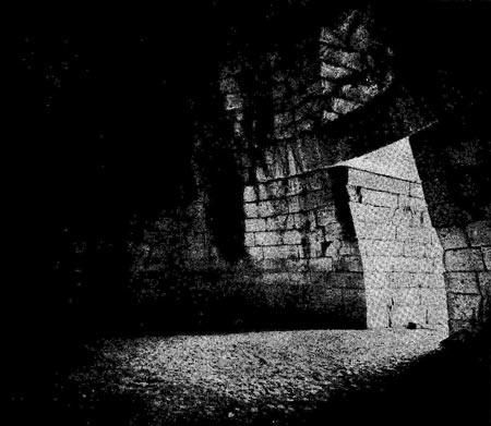 1106. Купольная гробница (так называемая Сокровищница Атрея) в Микенах. 14 в.до н.э.