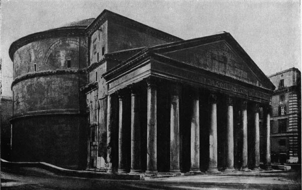 284.     Пантеон  в   Риме.   Около  118 - 125 гг.