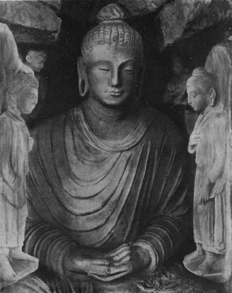 363. Статуя Будды в Таксиле. 2 в. н. э.