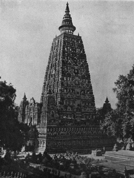 368. Храм   Махабодхи  в  Бодхгайе.   Около 5 в. н. э. Реставрирован.