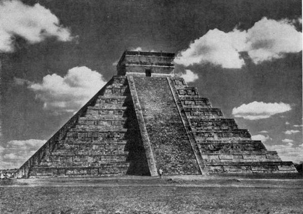  346. Храм Кастильо в Чичен-Ица. Культура майя. 