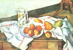 П. СЕЗАНН. Натюрморт с персиками и грушами